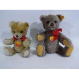 Steiff - 2 x Brummbar jointed bears, a brown bear # 0228/33 which stands 30 cm tall,