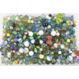 Marbles - A collection of approximately 520 marbles, various ages. Marbles weigh approximately 4.