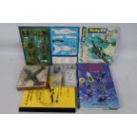 Dinky Toys - Others - A mixed lot that includes a boxed Dinky #726 Messerschmitt Bf109E in green -