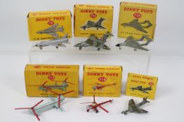 Dinky Toys - A boxed group of six aviation diecast from Dinky Toys.