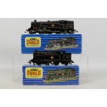Hornby Dublo - 2 x boxed 3 - Rail tank engines, a 0-6-2 # EDL17 and a Standard 2-6-4 # EDL18.