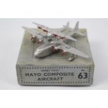 Dinky Toys - A boxed Dinky #63 Mayo Composite Aircraft.