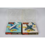 Dinky Toys - Two boxed Dinky diecast jets.