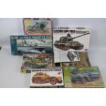 Tamiya - Zvezda - ICM - Emhar - Accurate Armour - Revell - Friulmodel - 6 x boxed model kits,