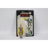 Star Wars - Kenner - ROTJ - An IG-88 figure and detached backing card # 39770.