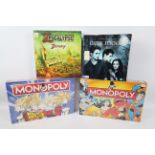 Monopoly Greenmaster - Cardinal - Four boxed board games.