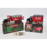 Ertl - 2 x boxed Texaco Money Bank Trucks from the 1990s,