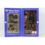 Blue Box - A boxed Blue Box Toys 'Elite Force' #34221 1:6 scale US Navy Seal Team 8 "Shark" action