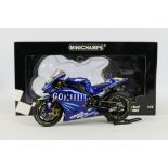 Minichamps - A boxed Valentino Rossi 2004 Yamaha YZR-M1 Gauloises Fortuna Yamaha Team bike in 1:12