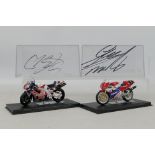 DeAgostini - 2 x signed models in 1:24 scale,