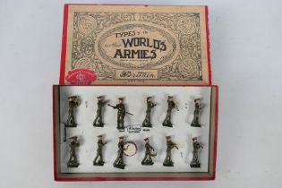 Britains - A boxed set of Types of the World's Armies - British Band of the Line # 1290.