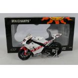 Minichamps - A boxed limited edition Valentino Rossi 2005 Yamaha YZR-M1 Gauloises Yamaha Team bike