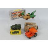 Dinky Toys - Minic - Two boxed Dinky Toys with a boxed Minic plastic toy.