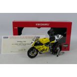 Minichamps - A signed limited edition Ducati 998RS 2003 World Superbike in 1:12 scale # 031207.