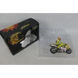 Minichamps - A boxed limited edition Valentino Rossi Honda NSR 500 team Nastro Azzuro bike from the