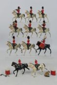 Britains - An unboxed collection of Types of the British Army - Band of the Royal Scots Greys #
