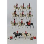 Britains - An unboxed collection of Types of the British Army - Band of the Royal Scots Greys #