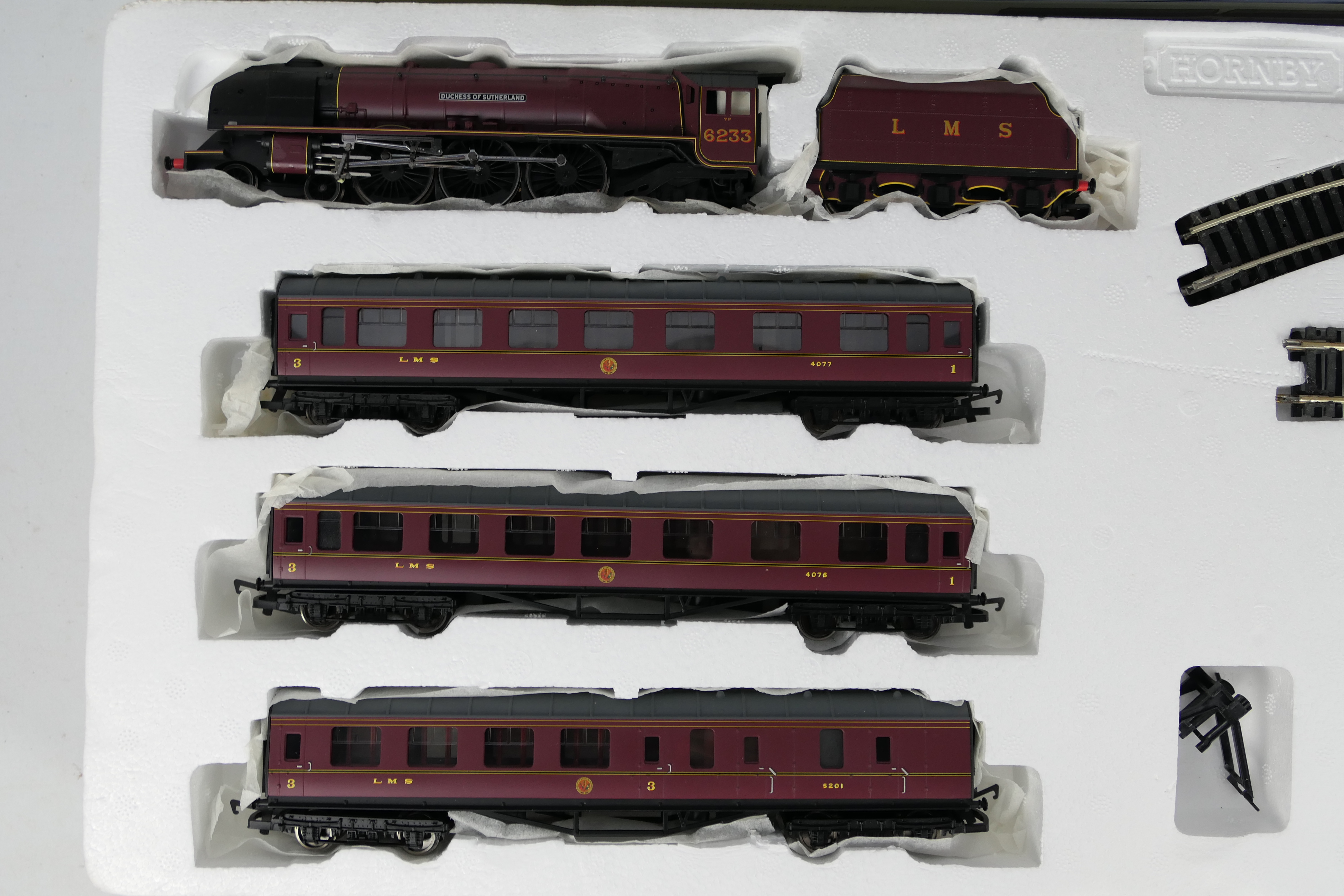 Hornby - A boxed Hornby DCC READY 'Marks & Spencer Special Edition' The Night Scot OO gauge train - Image 2 of 4