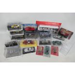 Deagostini - Universal Hobbies - 16 x boxed / carded vehicles in 1:43 scale and 2 x Fire Service