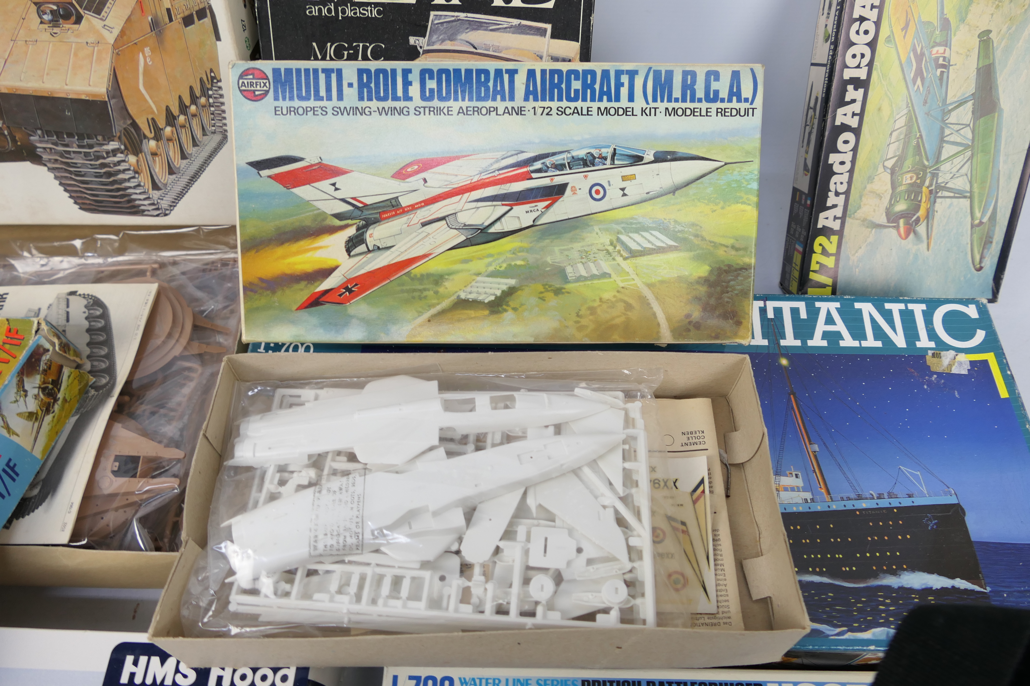 Tamiya - Revell - Monogram - Airfix - Others - A mixed collection of nine boxed plastic and metal - Image 4 of 4