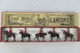 Britains - A boxed set of British Soldiers - The 16th / 5th Lancers # 33.