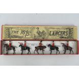 Britains - A boxed set of British Soldiers - The 16th / 5th Lancers # 33.