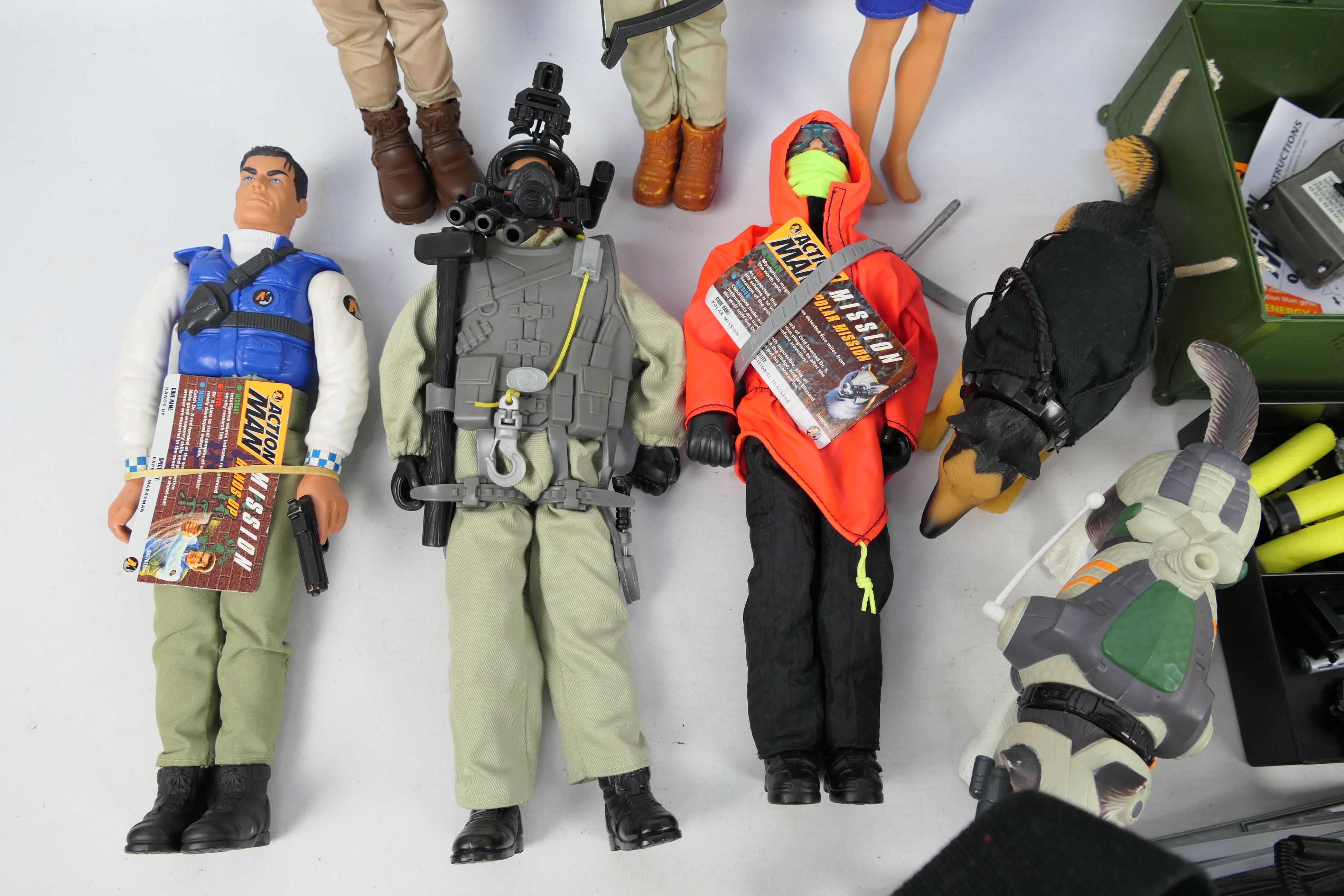 Hasbro - Action Man - 8 x unboxed action figures including Power Arm Ninja, Special Forces, - Image 3 of 6