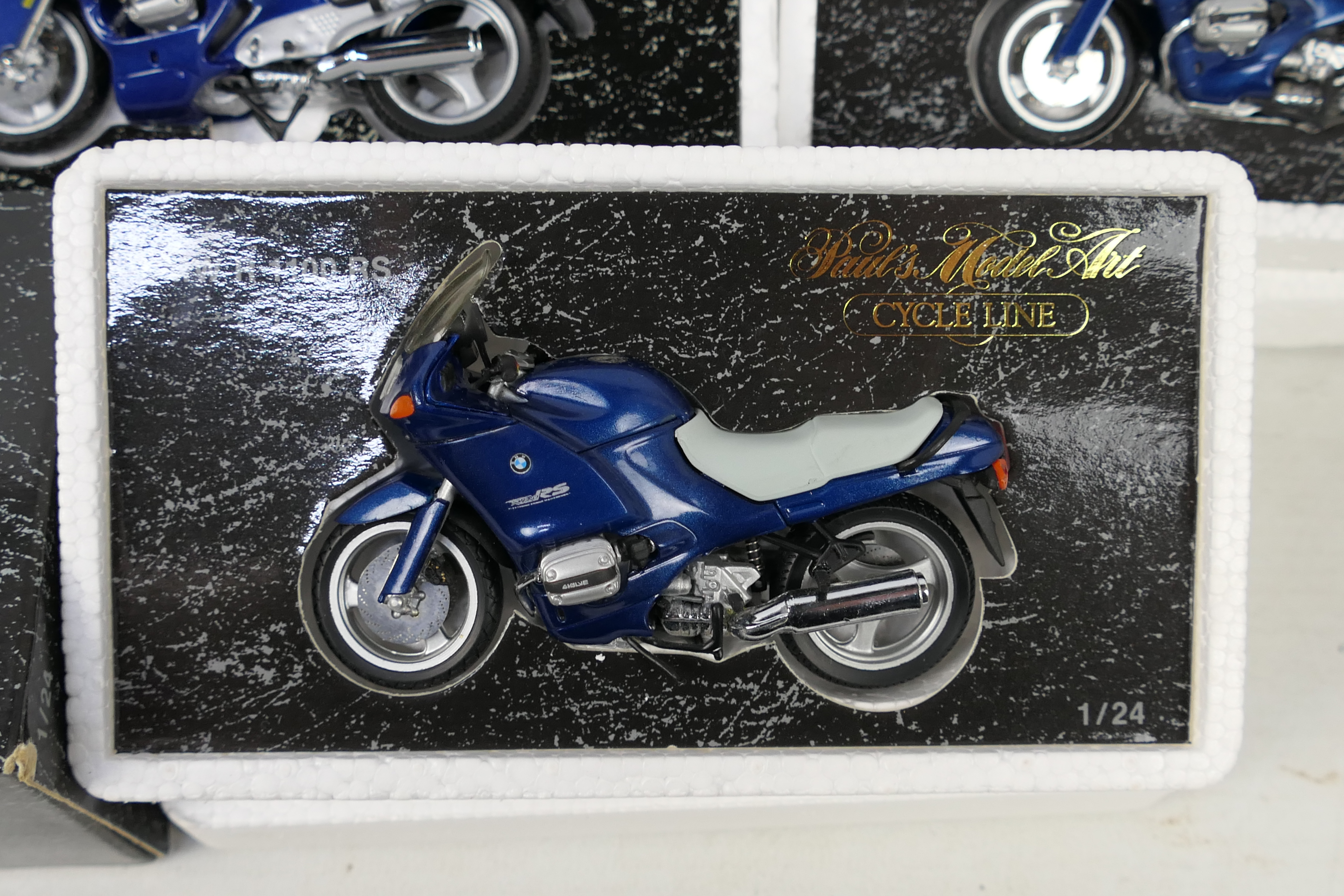 Paul's Model Art - NewRay - 8 x boxed motorcycle models including a Neil Hodgson Ducati 999 in 1:12 - Image 3 of 4