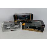 UT Models - Maisto - 3 x boxed cars in 1:18 scale, Porsche 911 GT2 # 021914,