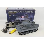 Heng Long - A boxed 1:16 scale German Tiger I radio controlled battle tank.