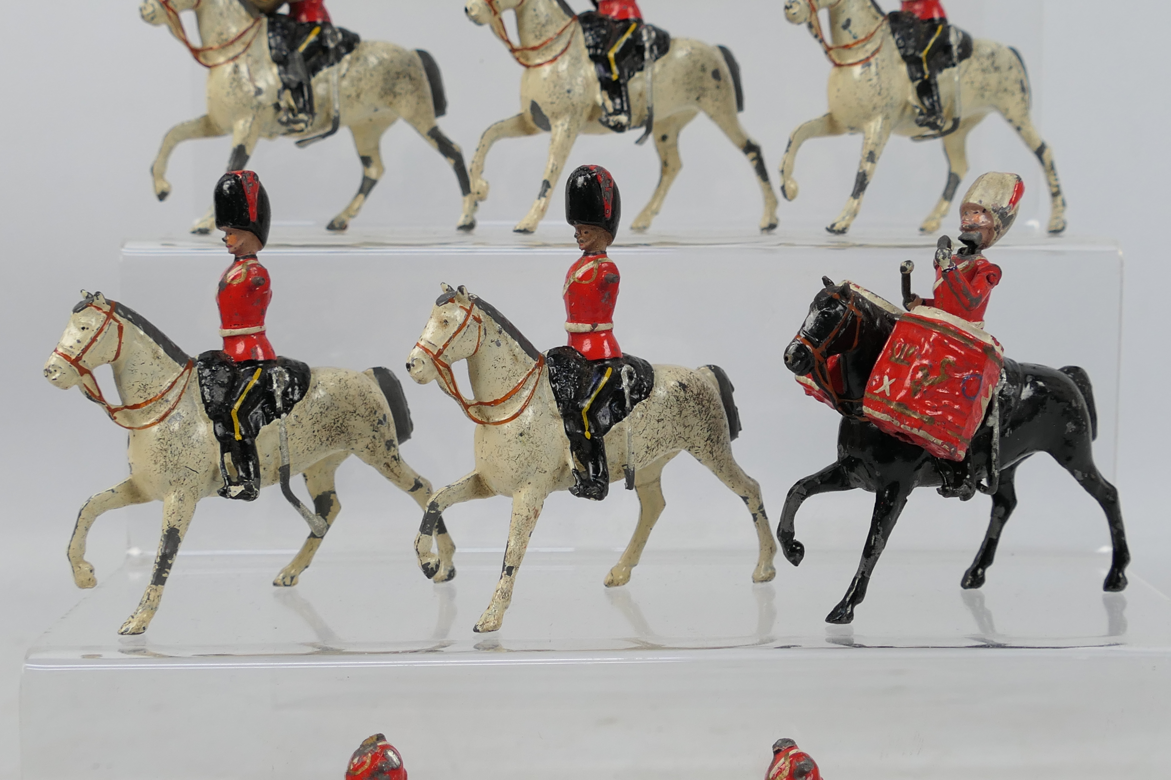 Britains - An unboxed collection of Types of the British Army - Band of the Royal Scots Greys # - Image 4 of 8
