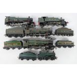Airfix - Hornby - Mainline - Others - Five unboxed OO gauge steam locomotives and tenders all in