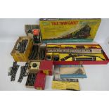TTR Trix Twin - A boxed Trix Twin Cadet Railway set with 7 x additional boxed track sets and two