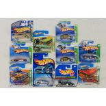 Hot Wheels - Treasure Hunt -A carded group of 10 unopened Hot Wheels 'Treasure Hunt' models.