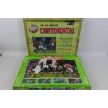 Subbuteo - 2 x boxed sets, a 1960s Continental set and a 1980s set.