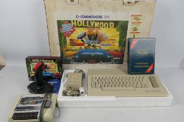 Commodore - A boxed Commodore 64C Hollywood edition complete with the keyboard, cassette deck,