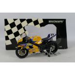 Minichamps - A boxed Troy Corser 2005 Suzuki GSX-R1000 Team Alstare Suzuki Corona Extra bike in