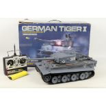 Heng Long - A boxed 1:16 scale German Tiger I radio controlled battle tank.