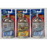 Hot Wheels - World Race - Three unopened Limited Edition Hot Wheels models from the sought after