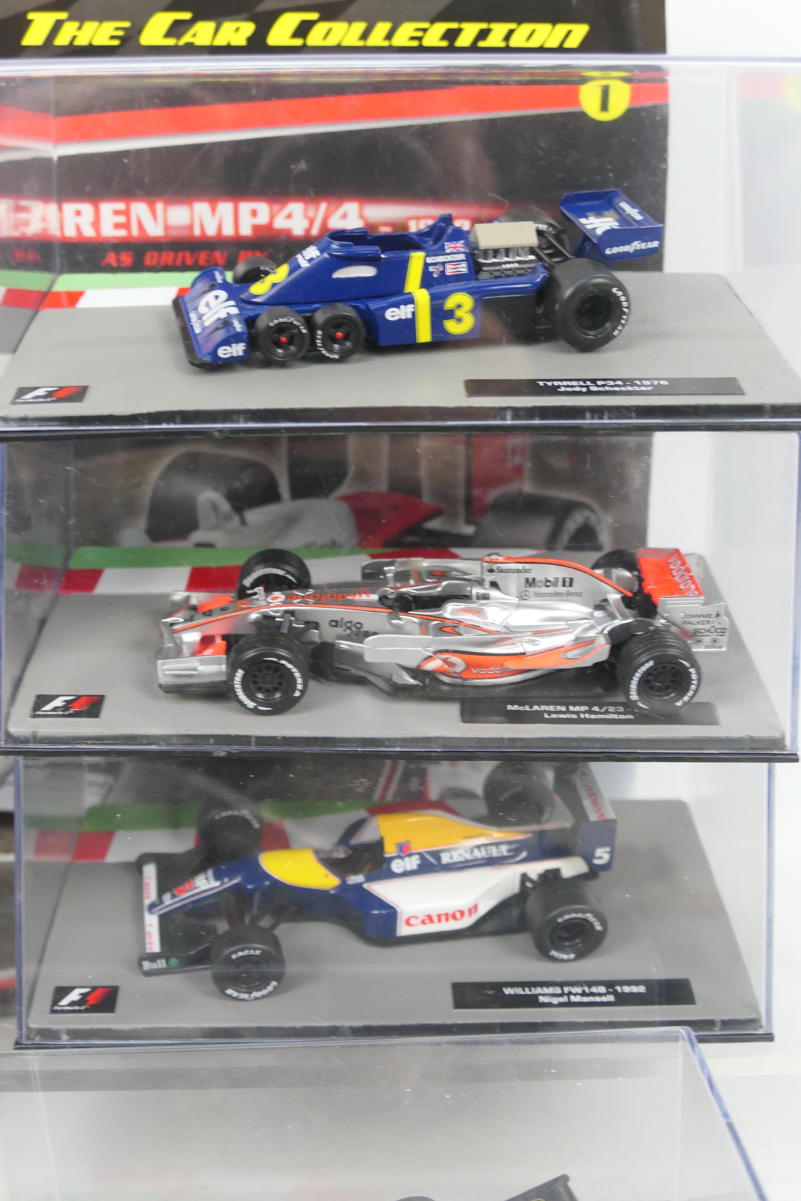 Panini F1 Car Collection - Corgi - Minichamps - A collection of 18 Formula One cars in 1:43 scale - Image 5 of 5