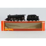 Hornby - A boxed Hornby R858 OO gauge Class 5 4-6-0 steam locomotive and tender Op.