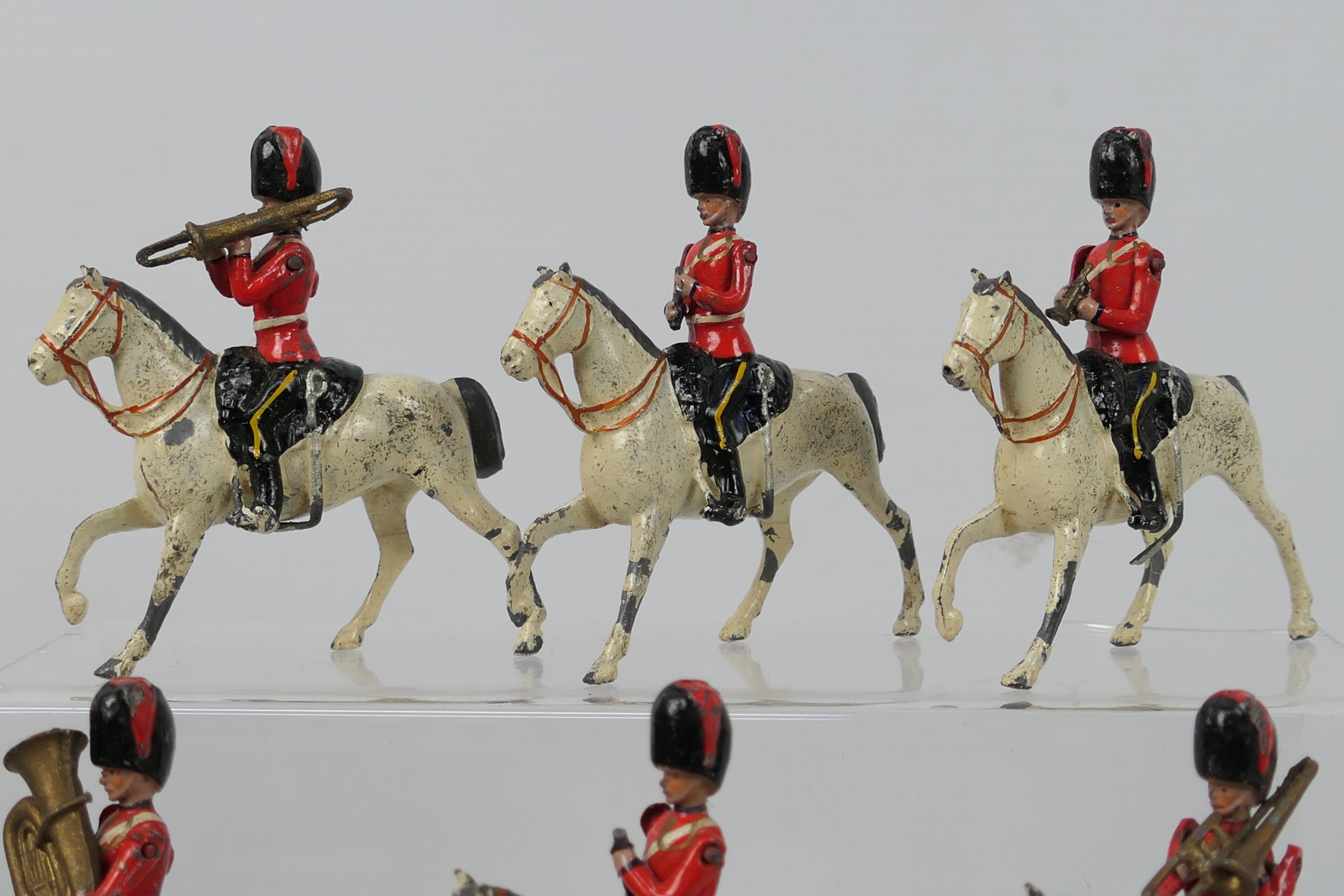 Britains - An unboxed collection of Types of the British Army - Band of the Royal Scots Greys # - Image 2 of 8