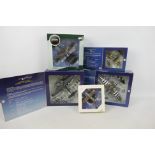 Oxford Aviation - Hobbymasters - IXO Models. Five boxed diecast 1:72 scale military Aircraft.