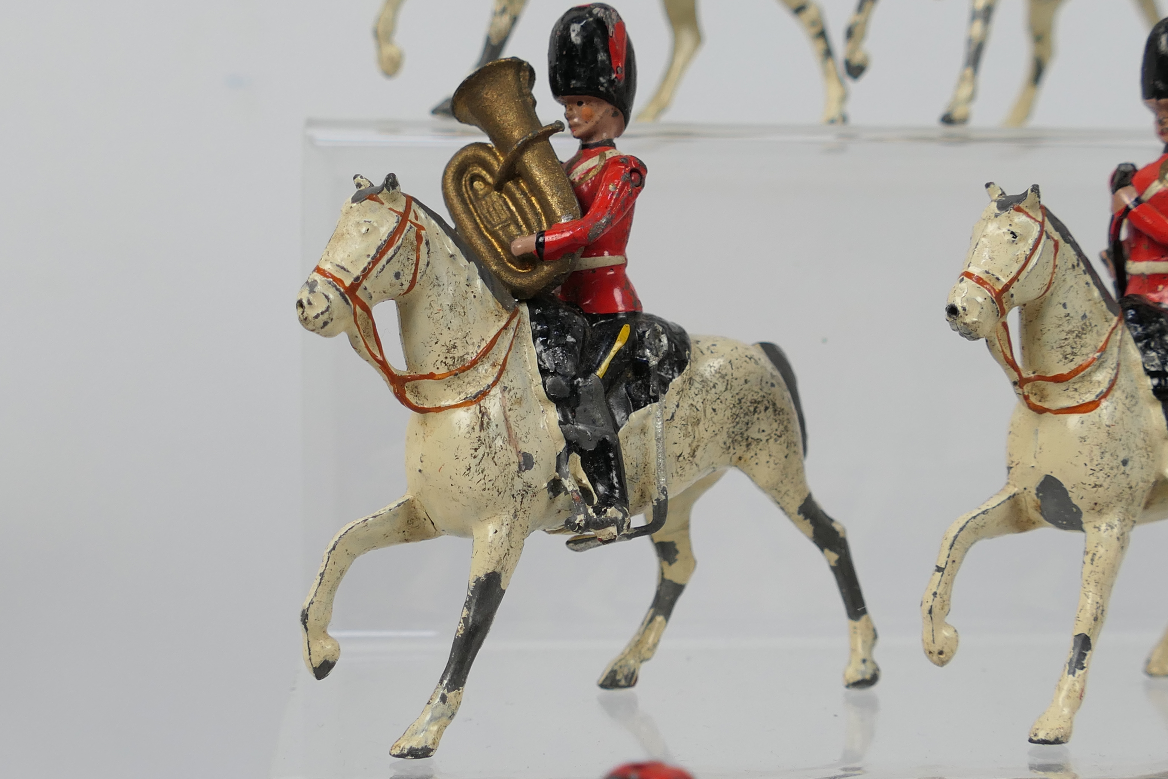 Britains - An unboxed collection of Types of the British Army - Band of the Royal Scots Greys # - Image 6 of 8