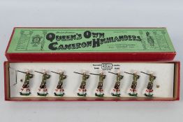 Britains - A boxed set of British Soldiers - The Queen's Own Cameron Highlanders # 114.