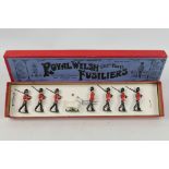 Britains - A boxed set of British Soldiers - Royal Welsh 23rd Foot Fusiliers # 74.