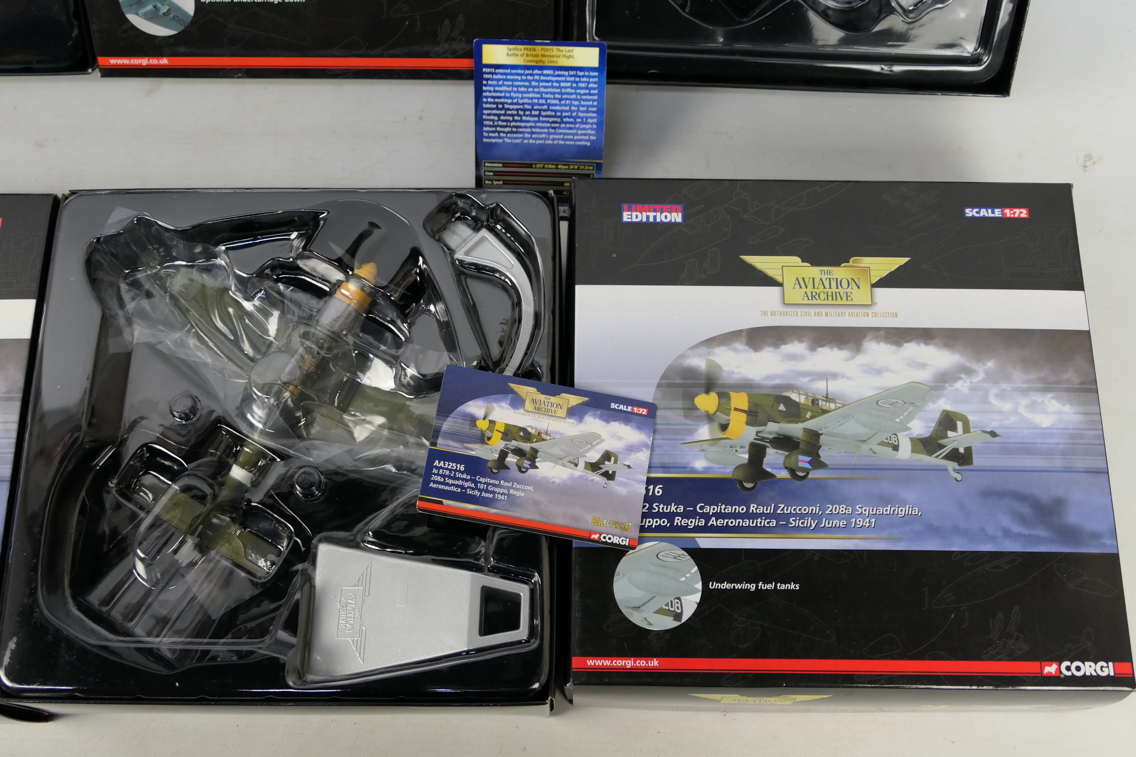 Corgi Aviation Archive - 4 x boxed limited edition aircraft in 1:72 scale including Spitfire PRXIX - Image 5 of 5