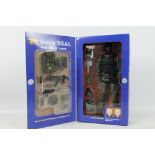 Blue Box - A boxed Blue Box Toys 'Elite Force' #34221 1:6 scale US Navy Seal Team 8 "Shark" action