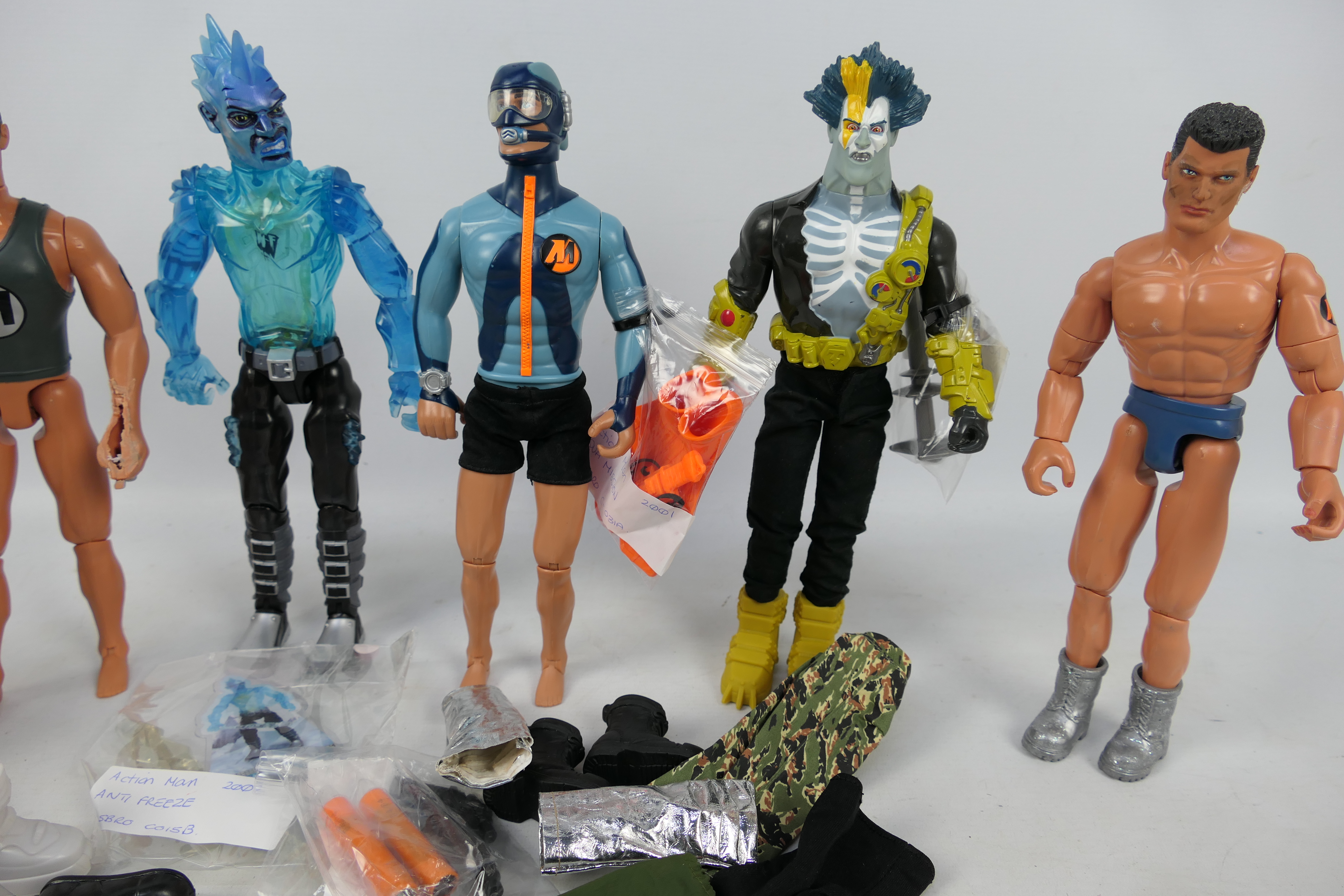 Hasbro - Action Man - 6 x figures from 2001/2 including Action Man, Tempest, Anti Freeze and more. - Image 3 of 4