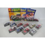 DeAgostini - 12 x cars from the Rally Car Collection with magazines, numbers 1-14,